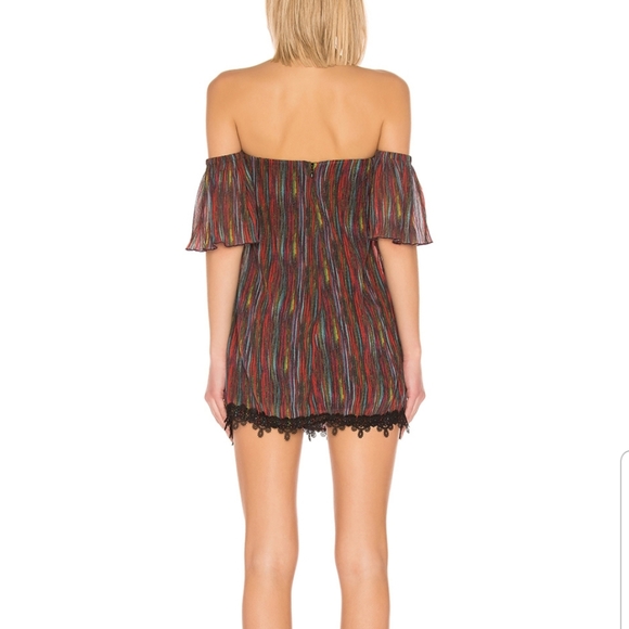 House Of Harlow 1960 X Revolve Off Shoulder Mini Dress - Picture 3 of 11